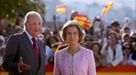 Juan Carlos I y Sof�a, el 5 de noviembre del 2007, en su primera y �nica visita a Ceuta como reyes