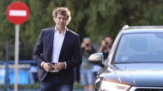 David S�nchez, hermano del presidente del Gobierno, a su llegada a una de las sesiones del juicio.