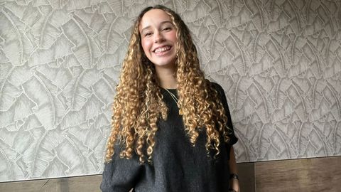 Elena fue alumna del IES As Lagoas y ahora estudia Medicina en Madrid