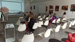 Curso impartido por Bumei en un aula cedida por Terras de Miranda, en Mondo�edo, que tambi�n incluye formaci�n sobre medidas de prevenci�n de covid-19