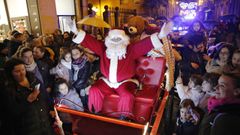 Cabalgata de Pap� Noel organizada por el Concello de Ourense en el a�o 2019