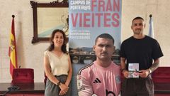 Presentaci�n da segunda edici�n do Campus de Porteiros Fran Vieites na casa do concello de Pontecesures.