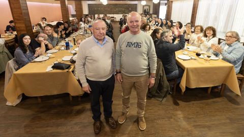 Los Roque en la comida celebrada el s�bado en Bu�o