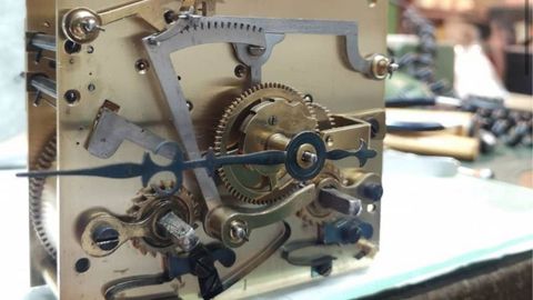 Así es el mecanismo de un reloj