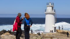 Faro de Punta da Barca, en Mux�a 