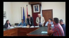 Juan Anta jur� su cargo como concejal y como alcalde de A Veiga