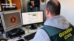 Imagen de archivo del equipo de la Guardia Civil del puesto de O Milladoiro.