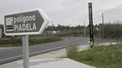 Imagen de archivo de la entrada del pol�gono de Piadela