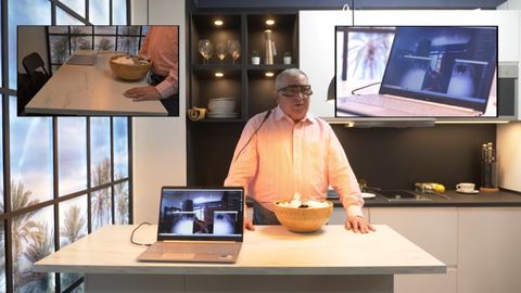 El paciente que ha recuperado parcialmente la visi�n tras un ensayo de microestimulaci�n cerebral.