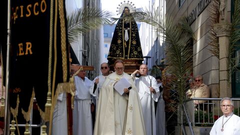 Viacrucis procesional de la parroquia de San Francisco Javier de A Coru�a