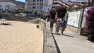 El paseo mar�timo de Baiona, donde se produjo la agresi�n.