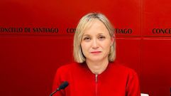 La concejala socialista de Compostela Marta Abal.