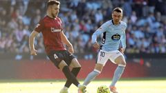 Iago Aspas, durante el Celta-Athletic de la temporada pasada.