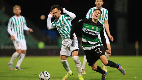 Imagen de un partido de la última temporada entre el Río Ave y el Sporting de Portugal