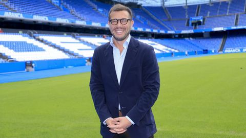 Manuel Hallett, director de desarrollo de negocio del Deportivo