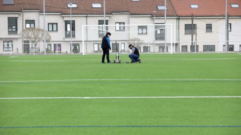 Imagen de archivo del campo de f�tbol de As Cancelas