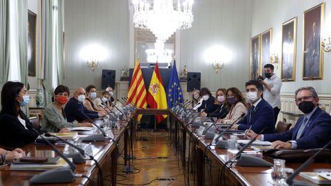 El Gobierno y la Generalitat retomaron hoy la comisi�n bilateral tres a�os despu�s.