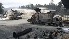 As Neves vista desde el cielo: lo que el fuego se llev�