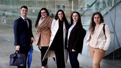 Presentaci�n de la nueva Junta Coordinadora de la Agrupaci�n Avogac�a Nova Viguesa