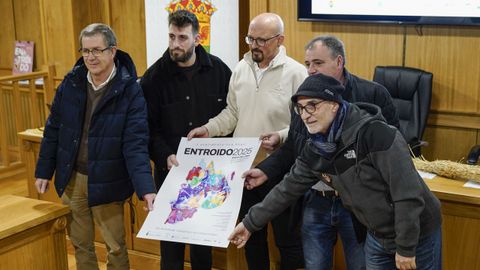 Presentacin del cartel del entroido de Xinzo 2025