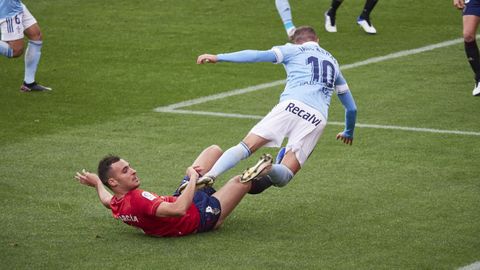 Osasuna-Celta (2-0) el 4 de octubre del 2020.