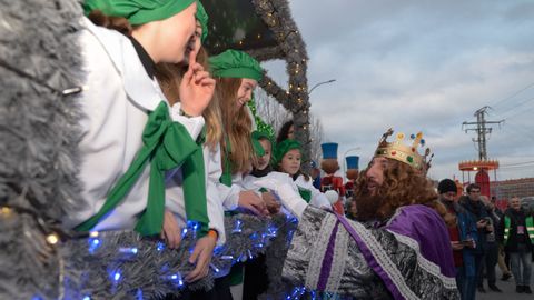 Cabalgata de Reyes en A Corua