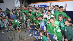Ferrol recibe a los h�roes del ascenso