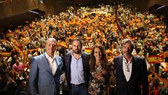 Mitin de Abascal el 24 de octubre en Vigo, en una imagen de archivo