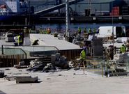 Las obras incluyen la pavimentaci�n del borde mar�timo. 