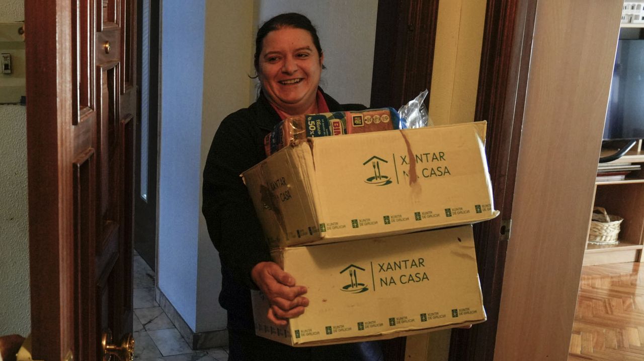 La demanda del programa de comida a domicilio para mayores se dispara en Ourense