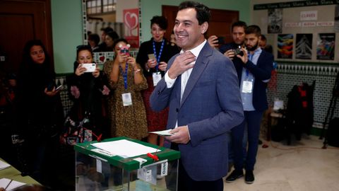 Elecciones en Andalucia. Manuel Moreno Bonilla