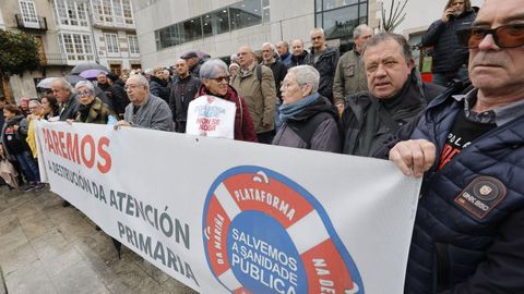 Concentracin en Viveiro por la sanidad pblica