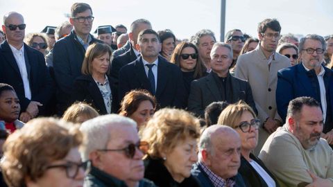 Acto de recuerdo por al cuarto aniversario del naufragio del Villa de Pitanxo