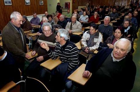 Entre el p�blico se encontraban numerosos integrantes de la asociaci�n de constructores.