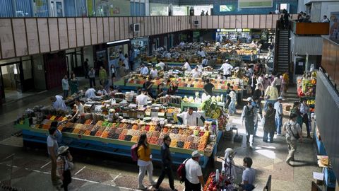 El Bazar Verde en Almaty