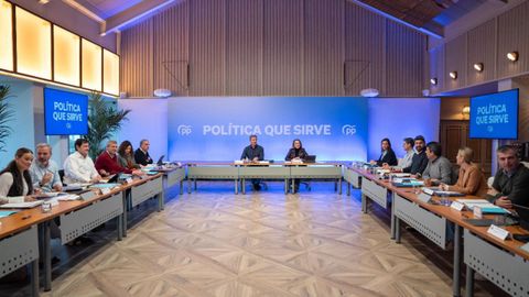 Reuni�n de trabajo del PP en Asturias