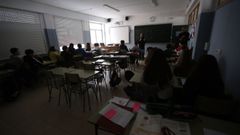 La oscuridad cubre el IES Agra do Orz�n