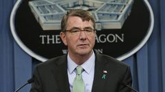 Ash Carter, secretario de Defensa de Estados Unidos. 