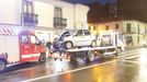Accidente tr�fico en Antas Ulla