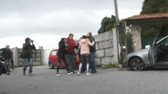 Tensi�n y violencia a las puertas de la casa de Manuel Charl�n