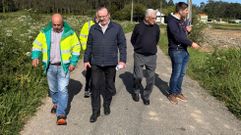 Visita institucional a la zona donde se acometer�n los trabajos 