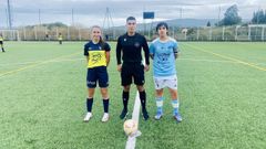 El equipo pontino compareci� en O Revel, en Vilalonga