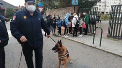 Imagen de archivo de una campa�a antidroga en colegios e institutos de Vigo 