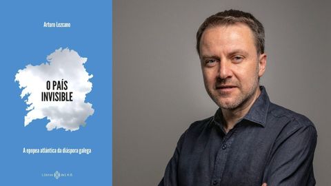 El �ltimo libro de Arturo Lezcano, �O pa�s invisible�, trata el movimiento migratorio en Galicia en el siglo XX.