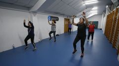 Imagen de archivo de una clase de zumba dentro de la programaci�n de las escuelas deportivas municipales