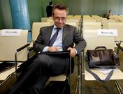 Rodr�guez Palenzuela, ayer en el Palacio de Congresos de A Coru�a.