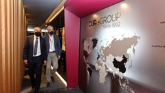 El conselleiro de Econom�a, Francisco Conde, visit� la sede de Cupa Group en Carballeda de Valdeorras