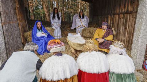 Bel�n viviente de Dac�n, en Maside