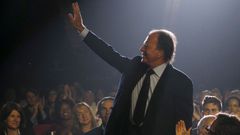 Julio Iglesias, durante un acto en Boston en el 2015