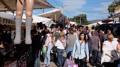 Miles de gallegos acuden a la feria de Todos los Santos de Valen�a